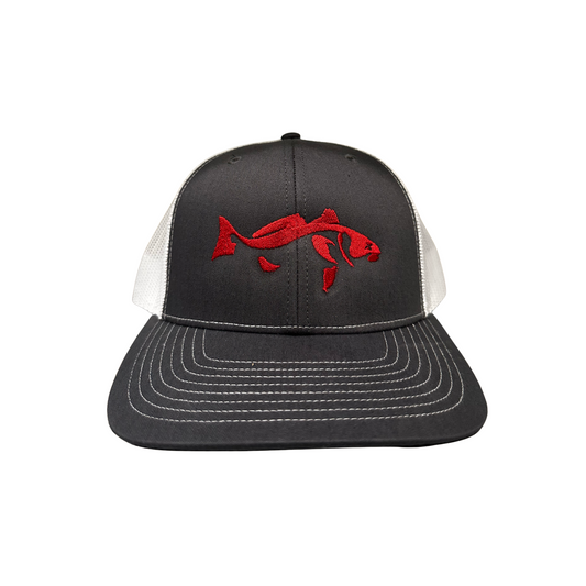 Dead Red - Charcoal & Rojo